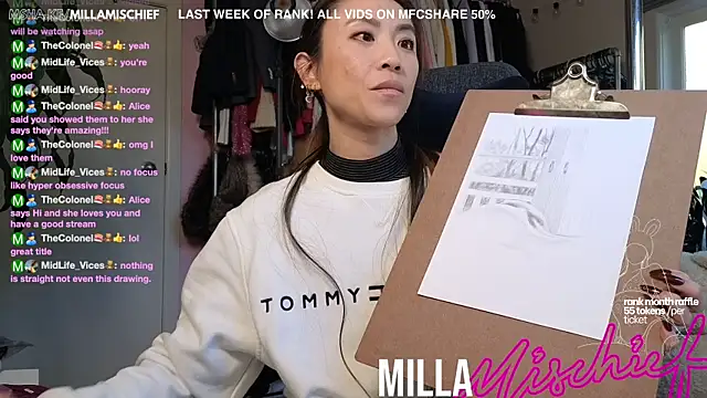 millamischief online show from June 27, 4:29 am