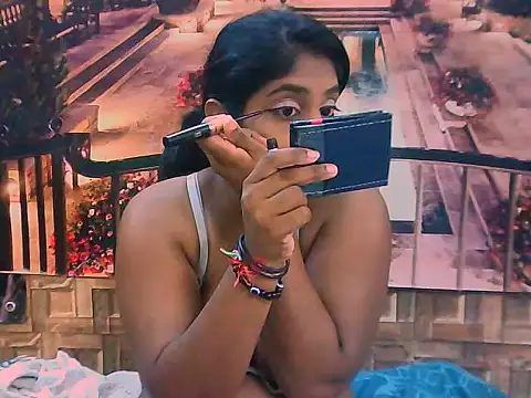 Snapshot of IndianDiva27 chatting on February 23, 6:03 am IndianDiva27 online show from February 23, 6:03 am