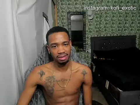 Snapshot of Kofi_exotic_2 chatting on February 8, 1:25 am Kofi exotic 2 online show from February 8, 1:25 am