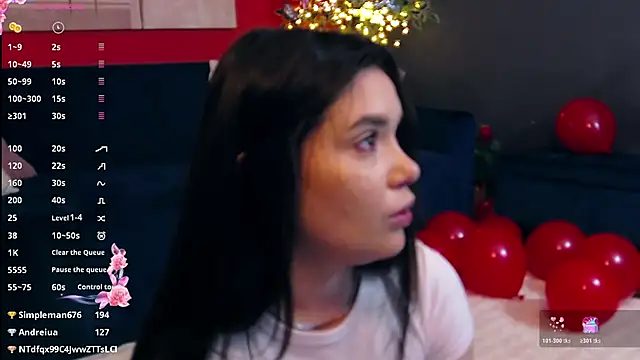 Snapshot of SelenaAllure chatting on February 17, 5:05 am SelenaAllure online show from February 17, 5:05 am