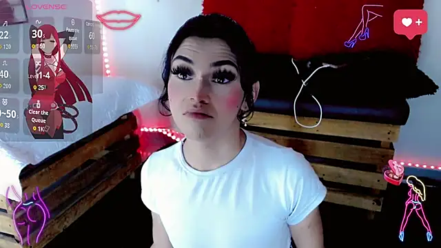 Snapshot of NathalialLooes chatting on February 6, 10:00 am NathalialLooes online show from February 6, 10:00 am