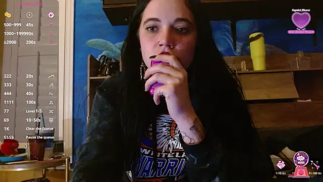 ahungkittykat online show from April 10, 1:34 am