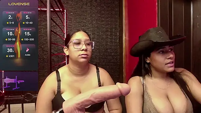 Snapshot of Paola__and__Rubi_ chatting on February 3, 12:43 pm Paola and Rubi online show from February 3, 12:43 pm