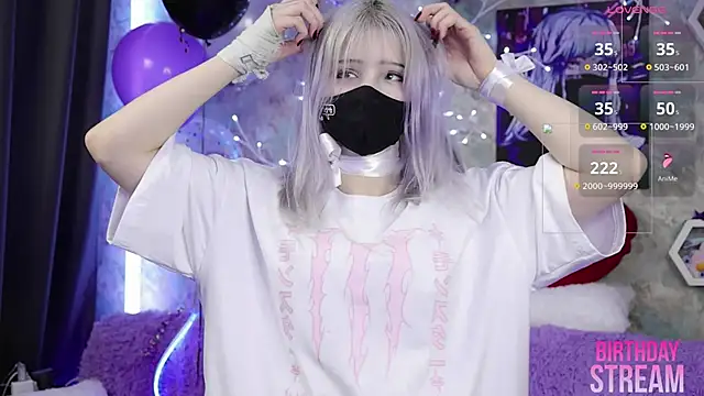 Yunakiss online show from March 29, 9:38 pm