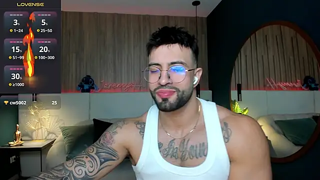 Jeremy Harden online show from February 26, 1:38 am