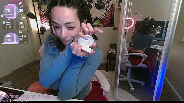 gunzinrose online show from February 12, 3:17 am