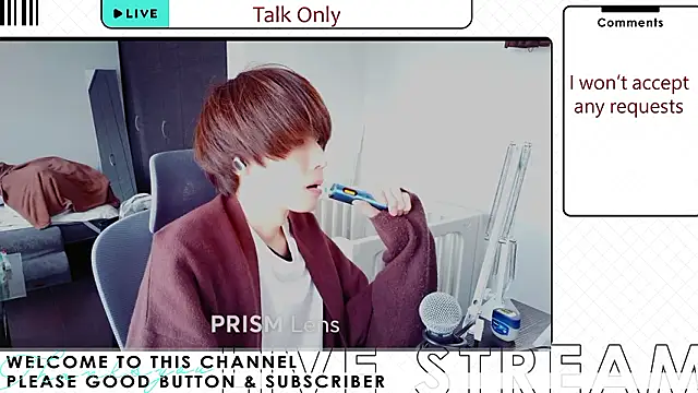 Snapshot of AG_0129 chatting on February 15, 6:25 am AG 0129 online show from February 15, 6:25 am