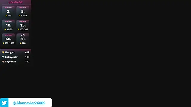 AlannaViera online show from April 2, 1:46 am