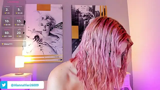 Snapshot of AlannaViera chatting on July 13, 11:31 am AlannaViera online show from July 13, 11:31 am