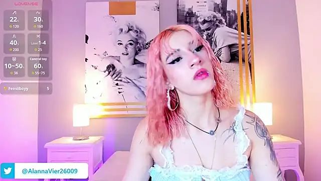 Snapshot of AlannaViera chatting on June 27, 12:00 pm AlannaViera online show from June 27, 12:00 pm