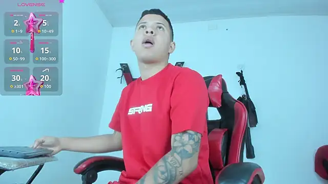 Snapshot of Steven_and_Camilo18 chatting on February 28, 11:32 am Steven and Camilo18 online show from February 28, 11:32 am