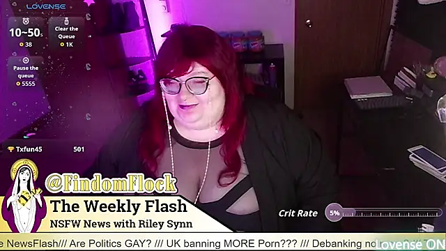 RileySynn online show from April 18, 5:21 am