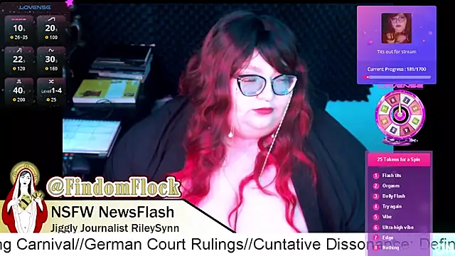 RileySynn online show from February 21, 4:03 am