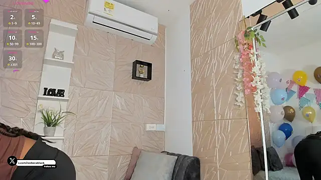 RebecaBlack  online show from March 28, 12:17 pm