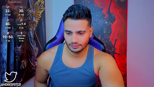 Snapshot of AndresRodriguez1 chatting on July 9, 2:27 pm AndresRodriguez1 online show from July 9, 2:27 pm