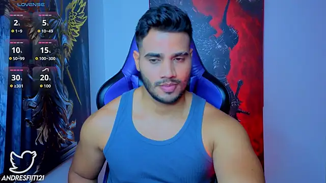 Snapshot of AndresRodriguez1 chatting on July 13, 3:33 pm AndresRodriguez1 online show from July 13, 3:33 pm