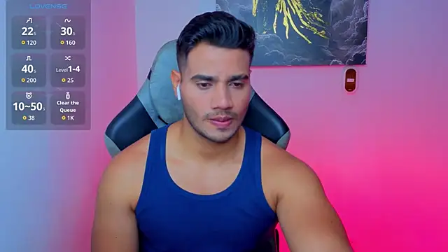 AndresRodriguez1 online show from May 26, 1:09 pm