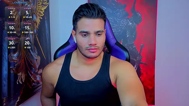 Snapshot of AndresRodriguez1 chatting on July 4, 2:29 am AndresRodriguez1 online show from July 4, 2:29 am