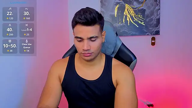 Snapshot of AndresRodriguez1 chatting on June 27, 12:49 am AndresRodriguez1 online show from June 27, 12:49 am