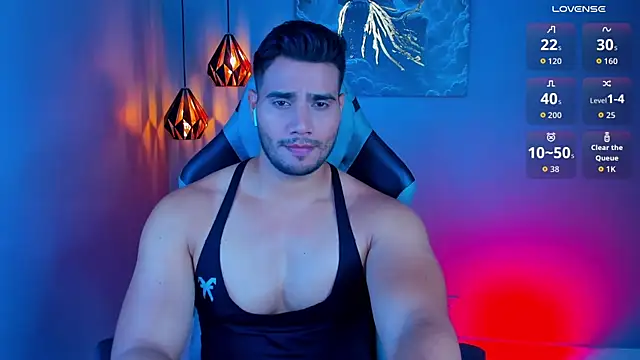 AndresRodriguez1 online show from May 8, 8:45 pm