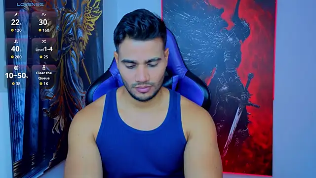 Snapshot of AndresRodriguez1 chatting on July 15, 1:18 pm AndresRodriguez1 online show from July 15, 1:18 pm