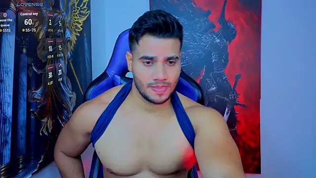 Snapshot of AndresRodriguez1 chatting on July 15, 1:12 am AndresRodriguez1 online show from July 15, 1:12 am