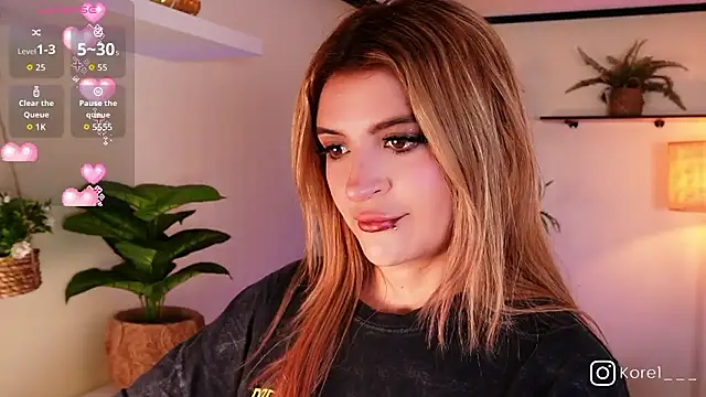 Snapshot of Kore__1 chatting on February 26, 7:25 pm Kore 1 online show from February 26, 7:25 pm