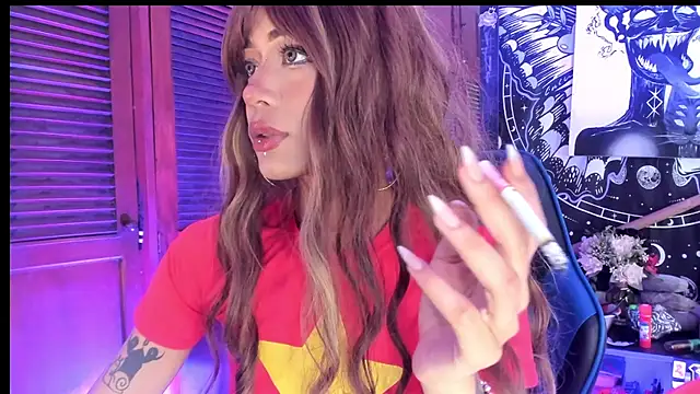 Snapshot of Ivy_Byte chatting on February 23, 8:31 pm Ivy Byte online show from February 23, 8:31 pm