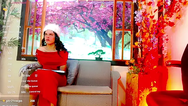 Snapshot of Gata_Salvaje__ chatting on February 20, 3:25 am Gata Salvaje online show from February 20, 3:25 am