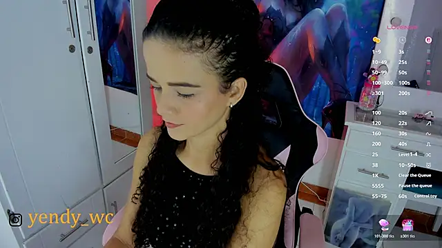 yendy wc online show from April 19, 4:19 pm