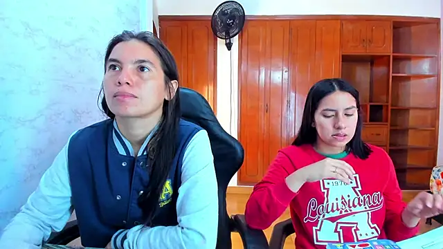 Emily and Soffy online show from April 1, 1:41 pm