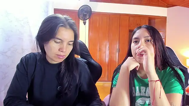 Snapshot of Emily_and_Soffy chatting on February 10, 12:04 pm Emily and Soffy online show from February 10, 12:04 pm