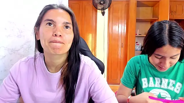 Snapshot of Emily_and_Soffy chatting on February 27, 12:27 pm Emily and Soffy online show from February 27, 12:27 pm