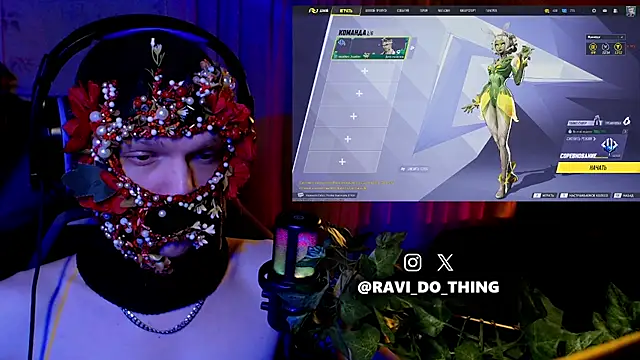 ravi olle online show from April 7, 8:21 pm