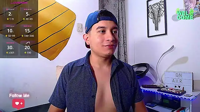 MaxParker21 online show from February 12, 3:34 pm