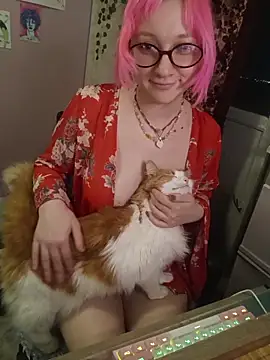 PinkyDavi online show from February 8, 9:56 pm