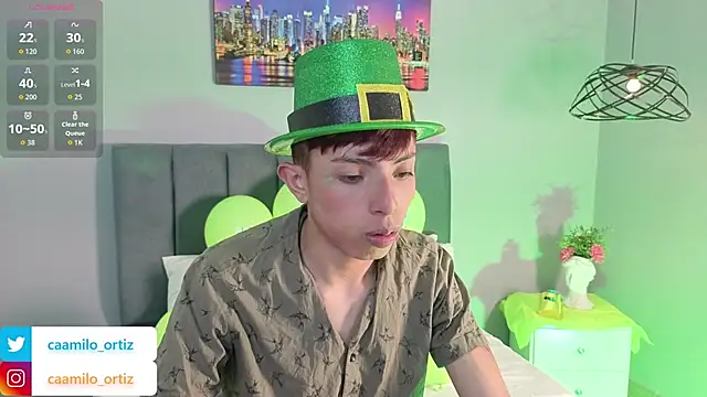  camilo ortiz online show from March 17, 7:06 pm