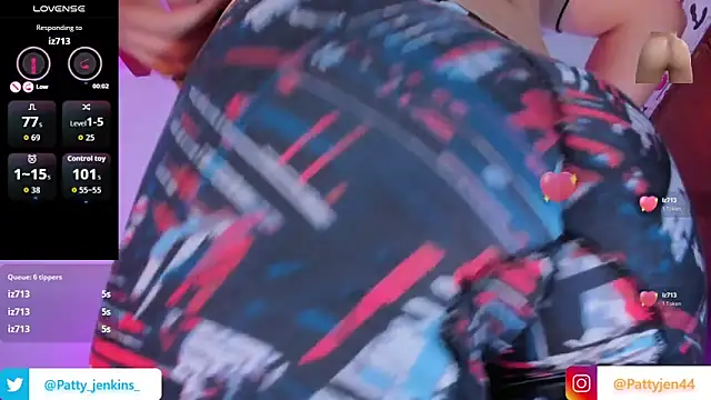 pattyjenkinss online show from April 3, 10:38 pm