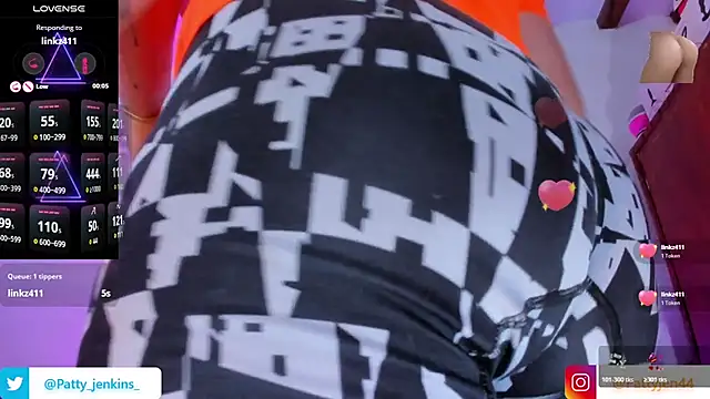 pattyjenkinss online show from April 5, 10:38 pm