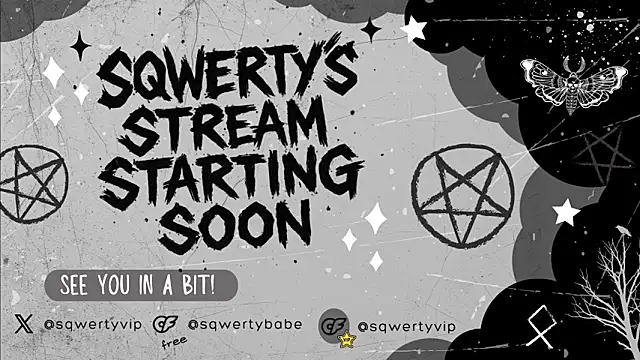 Snapshot of _sqwerty_ chatting on May 7, 6:06 am sqwerty online show from May 7, 6:06 am