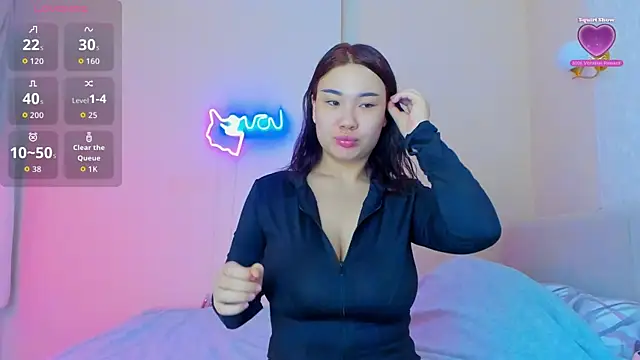 sexaxion lee online show from April 13, 3:21 am