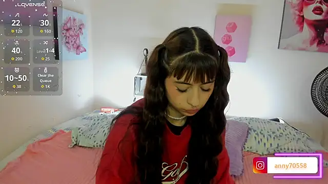 Snapshot of AnnyCotton chatting on July 14, 7:20 pm AnnyCotton online show from July 14, 7:20 pm