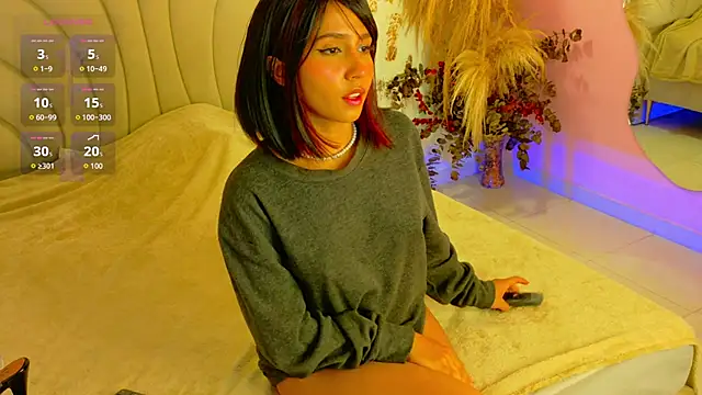 Snapshot of AURORA_BLOOM_CR chatting on March 1, 11:43 am AURORA BLOOM CR online show from March 1, 11:43 am