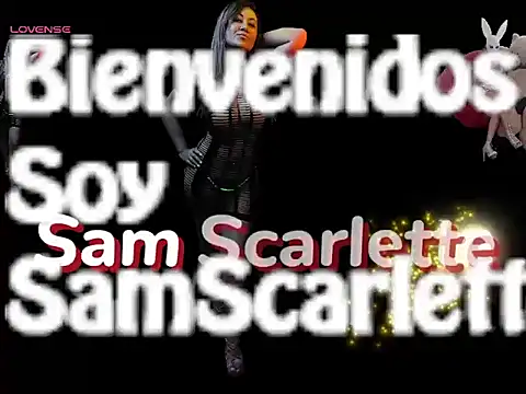 SamScarlette online show from April 15, 3:38 pm