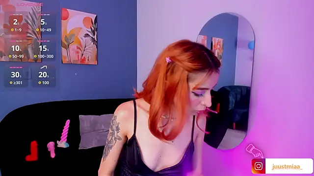 Justmia69 online show from July 9, 1:06 am