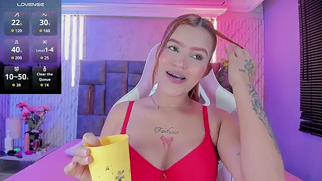 ZharaRousse online show from April 9, 12:22 pm