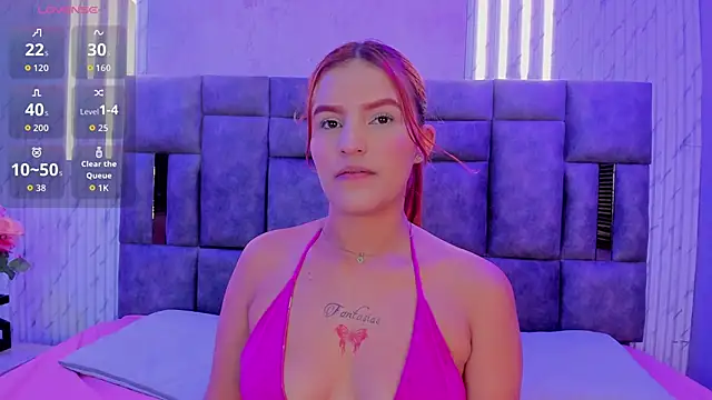 ZharaRousse online show from April 2, 12:01 pm