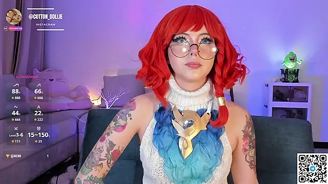 Cotton dollie online show from March 8, 10:07 am