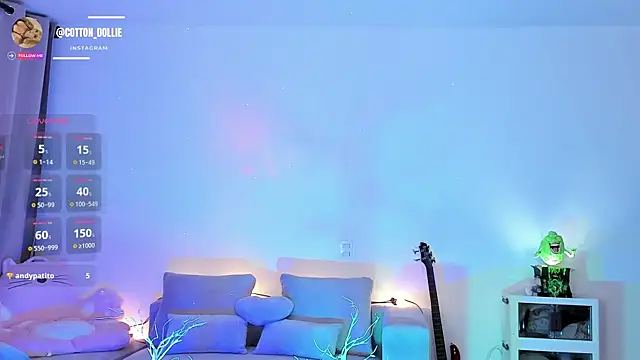 Snapshot of Cotton_dollie chatting on February 27, 2:23 am Cotton dollie online show from February 27, 2:23 am