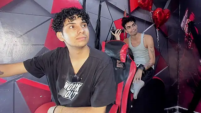 Snapshot of Gay_Red_Room chatting on March 1, 2:55 am Gay Red Room online show from March 1, 2:55 am